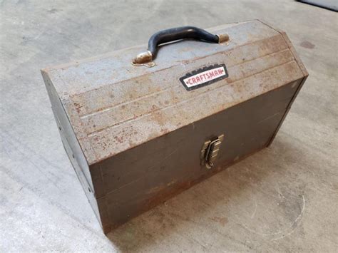 vintage metal cantilever tool box|25 inch cantilever tool box.